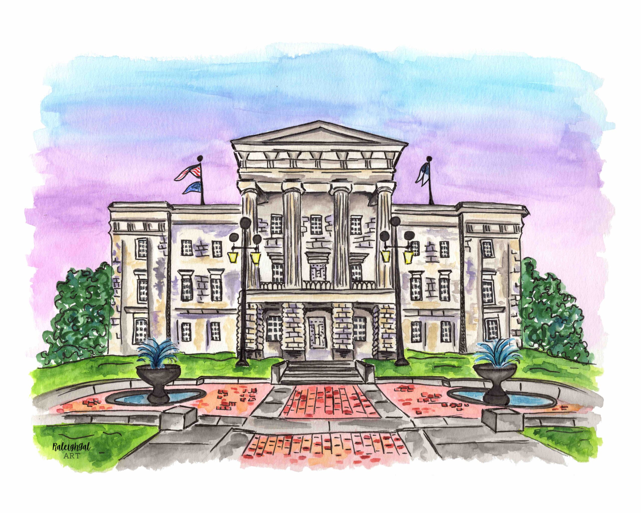 Capitol Building Print