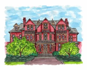 Executive Mansion Print