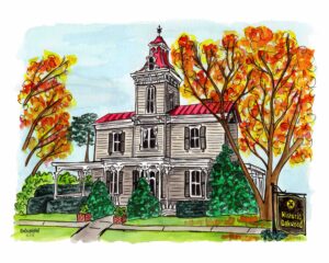 Historic Oakwood Print