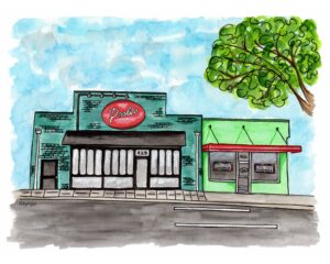 Poole's Diner Print