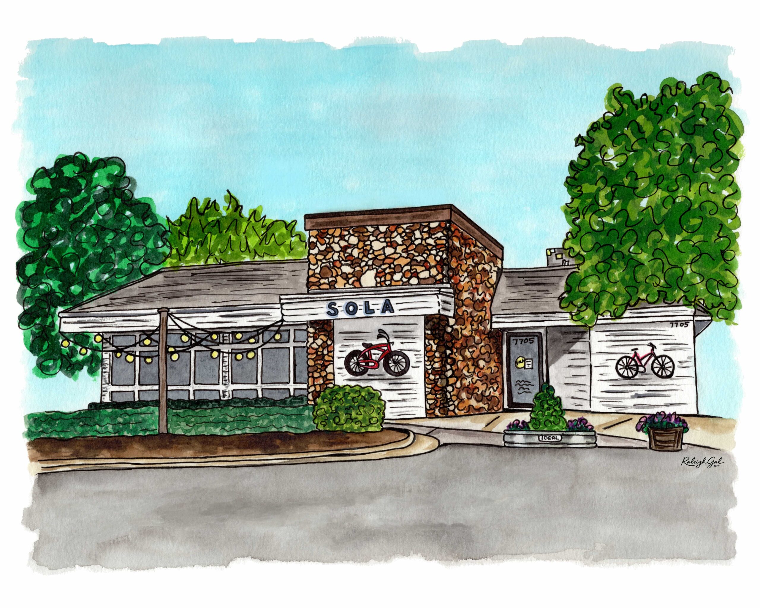 Sola Coffee Print